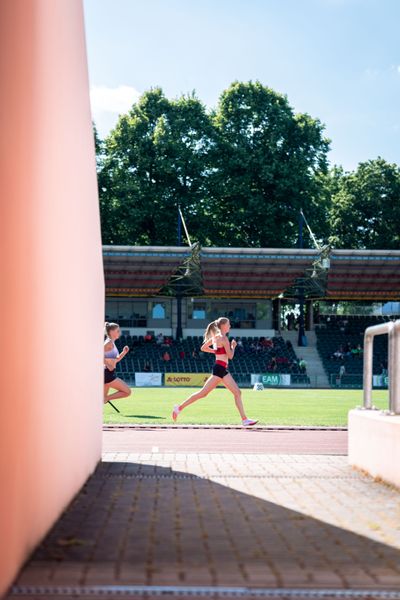 Marie Proepsting (VfL Eintracht Hannover) am 02.07.2022 waehrend den NLV+BLV Leichtathletik-Landesmeisterschaften im Jahnstadion in Goettingen (Tag 1)